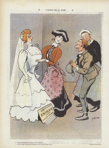 Ilustración para Le Rire (litografía en color) de Ferdinand Sigismund Bac
