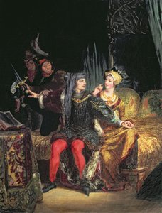 Carlos VI (1380-1422) y Odette de Champdivers, c.1824-26