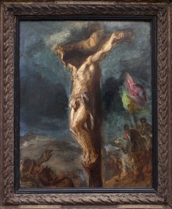 Crucifixión de Ferdinand Victor Eugene Delacroix