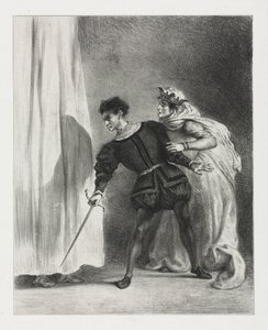 Hamlet: El asesinato de Polonio, 1834