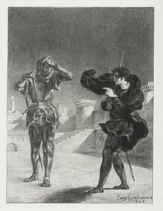 Hamlet: El fantasma en la terraza, 1843