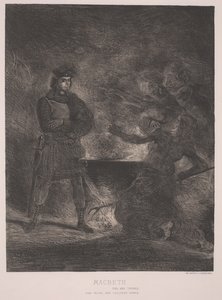 Macbeth de Ferdinand Victor Eugene Delacroix