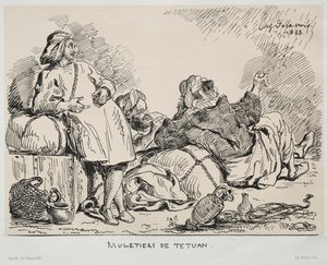 Arrieros de Tetuán, 1833