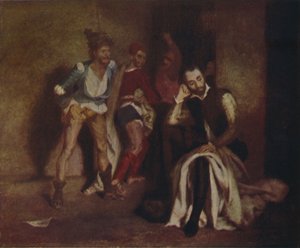 Tasso en prisión, 1839, 1937 de Ferdinand Victor Eugene Delacroix