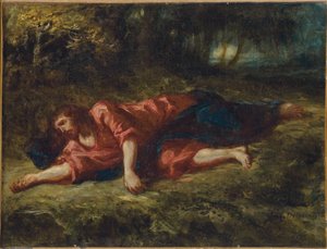 La agonía en el jardín, c.1849