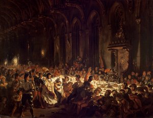 El asesinato del obispo de Lieja de Ferdinand Victor Eugene Delacroix