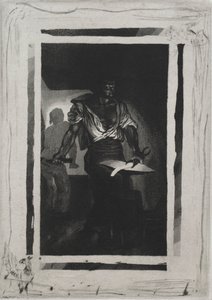 El Herrero de Ferdinand Victor Eugene Delacroix