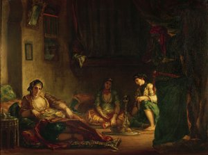 Las mujeres de Argel en su harén