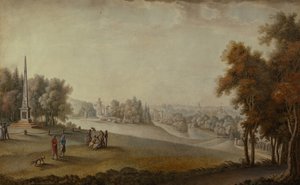 Vista del Parque en Tsarskoye Selo de Ferdinand de Meys