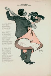 Un elegante dominó de Ferdinand von Reznicek
