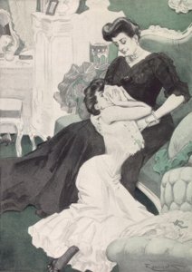 Consejo maternal. / No tengas un amor desgraciado, mi niña de Ferdinand von Reznicek