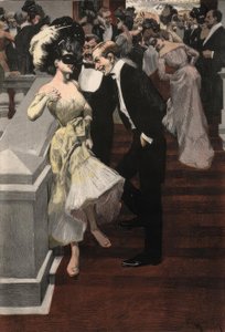 Reznicek / Bal pare / de: Mundo galante/1904 de Ferdinand von Reznicek