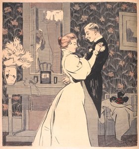 Suscripción a "Una noche de bodas". Una pareja casada. de Ferdinand von Reznicek