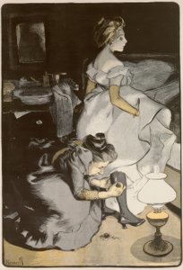 Antes del baile de Ferdinand von Reznicek