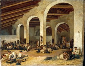 Cuarteles en Módena, por Ferdinando Buonamici de Ferdinando Buonamici