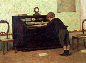 Lección por Ferdinando Buonamici (1820-1892) de Ferdinando Buonamici