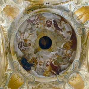 Cúpula pintada de Ferdinando Galli Bibiena