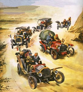 Carrera automovilística de diez mil millas