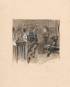 Sección de artes aplicadas en la exposición de Minsk