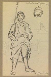 El poilu de verdun de Fernand Barbier