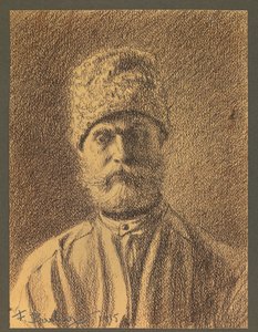 Retrato de un prisionero ruso de Fernand Barbier