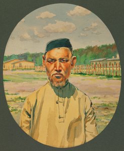 prisionero tártaro del ejército ruso en Gustrow de Fernand Barbier