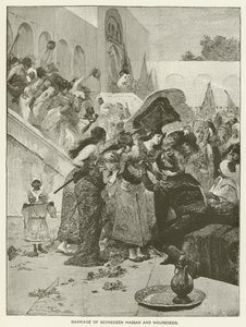 Matrimonio de Bedredeen Hassan y Nouredeen de Fernand Cormon