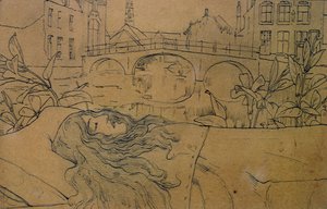 Brujas, la muerte de Fernand Khnopff