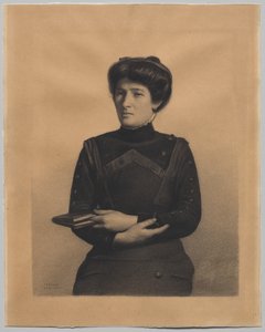 Retrato de Madame Jules Ricard, de soltera Augustine Bulteau de Fernand Khnopff