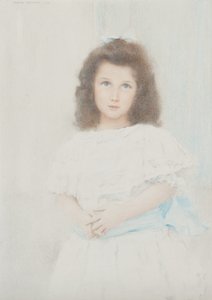 Retrato de Renée Lambert de Rothschild, hija del fundador del banco Lambert, 1907 de Fernand Khnopff