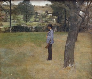 El guardabosques de Fernand Khnopff