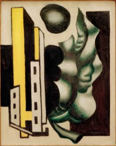 Composición con hoja verde de Fernand Leger