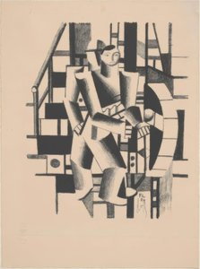 Composición con dos personas de Fernand Leger