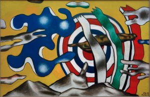 El avión en el cielo de Fernand Leger