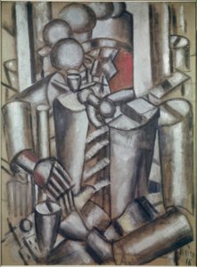 El soldado fumador de Fernand Leger