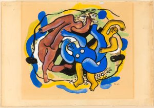 Los buzos de Fernand Leger