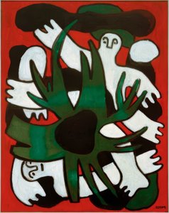 Los buzos rojos de Fernand Leger