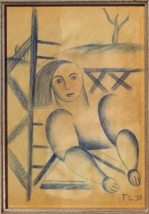 Mujer / Dibujo de Fernand Leger