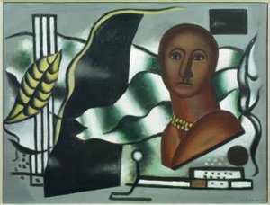 Composición con figura de Fernand Leger