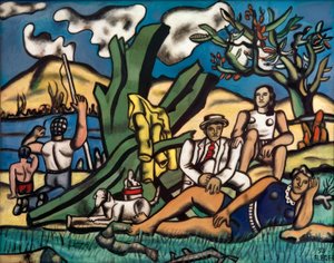 excursión al campo de Fernand Leger