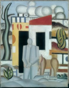 Belebte Landschaft von Fernand Leger
