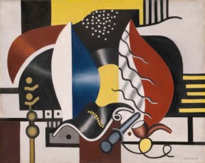 naturaleza muerta de Fernand Leger