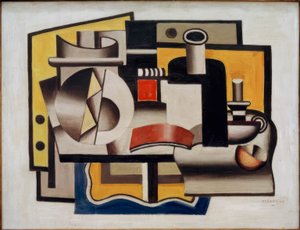 naturaleza muerta de Fernand Leger
