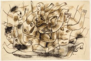 Los buzos de Fernand Leger