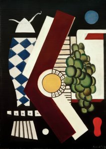 Uva y pescado de Fernand Leger