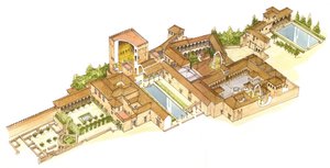 Alhambra, Granada, España. Palacios Reales