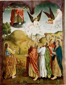 La Ascensión, pintura de Fernando Gallego de Fernando Gallego