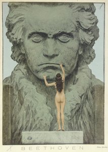 Beethoven, publicado en "Jugend". de Fidus