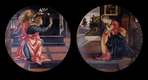 Anunciación de Filippino Lippi