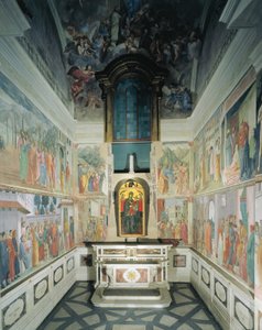 Italia, Florencia, Iglesia de Santa Maria del Carmine, Capilla Brancacci de Filippino Lippi